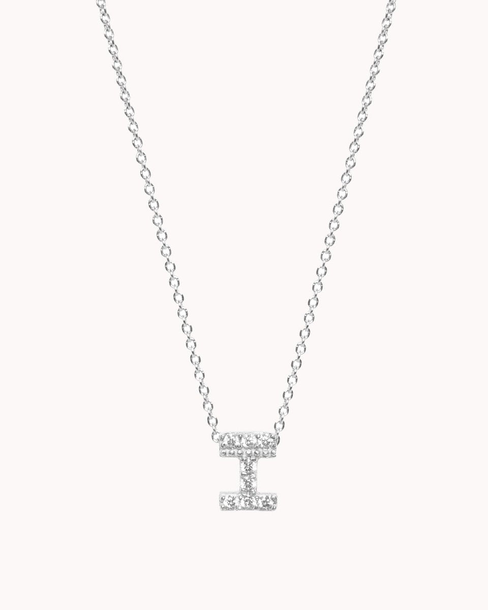 Colar letra com zircónias - Colares Our Sins