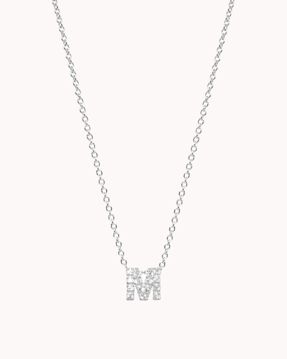 Colar letra com zircónias - Colares Our Sins