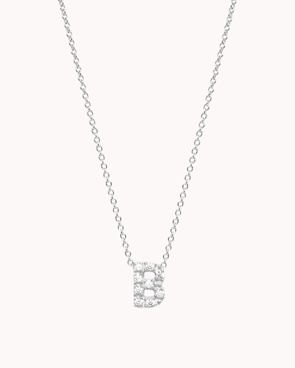 Colar letra com zircónias - Colares Our Sins