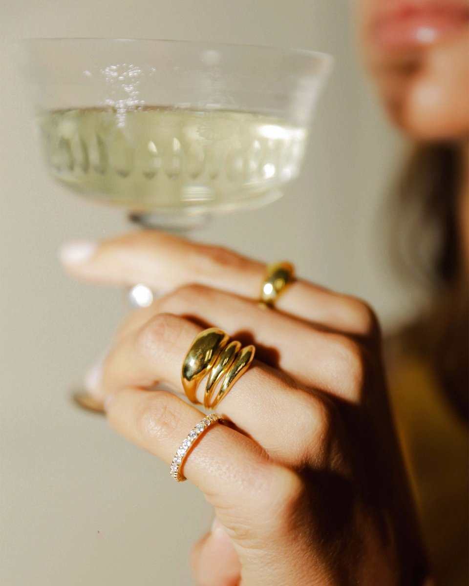 Conjunto Anéis Festa - Conjunto Our Sins