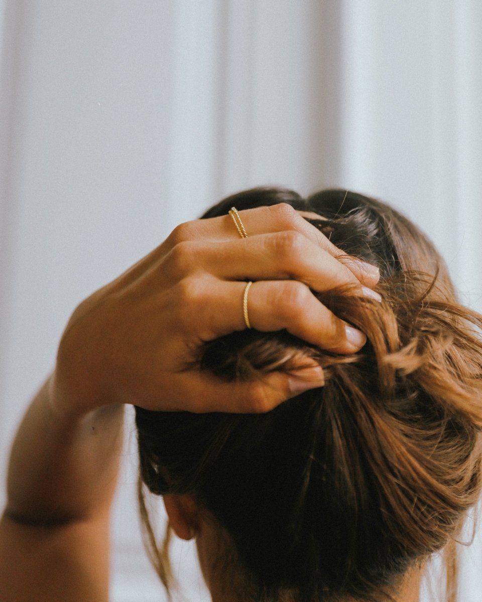 Conjunto Anéis Torcidos Finos - Conjunto Our Sins