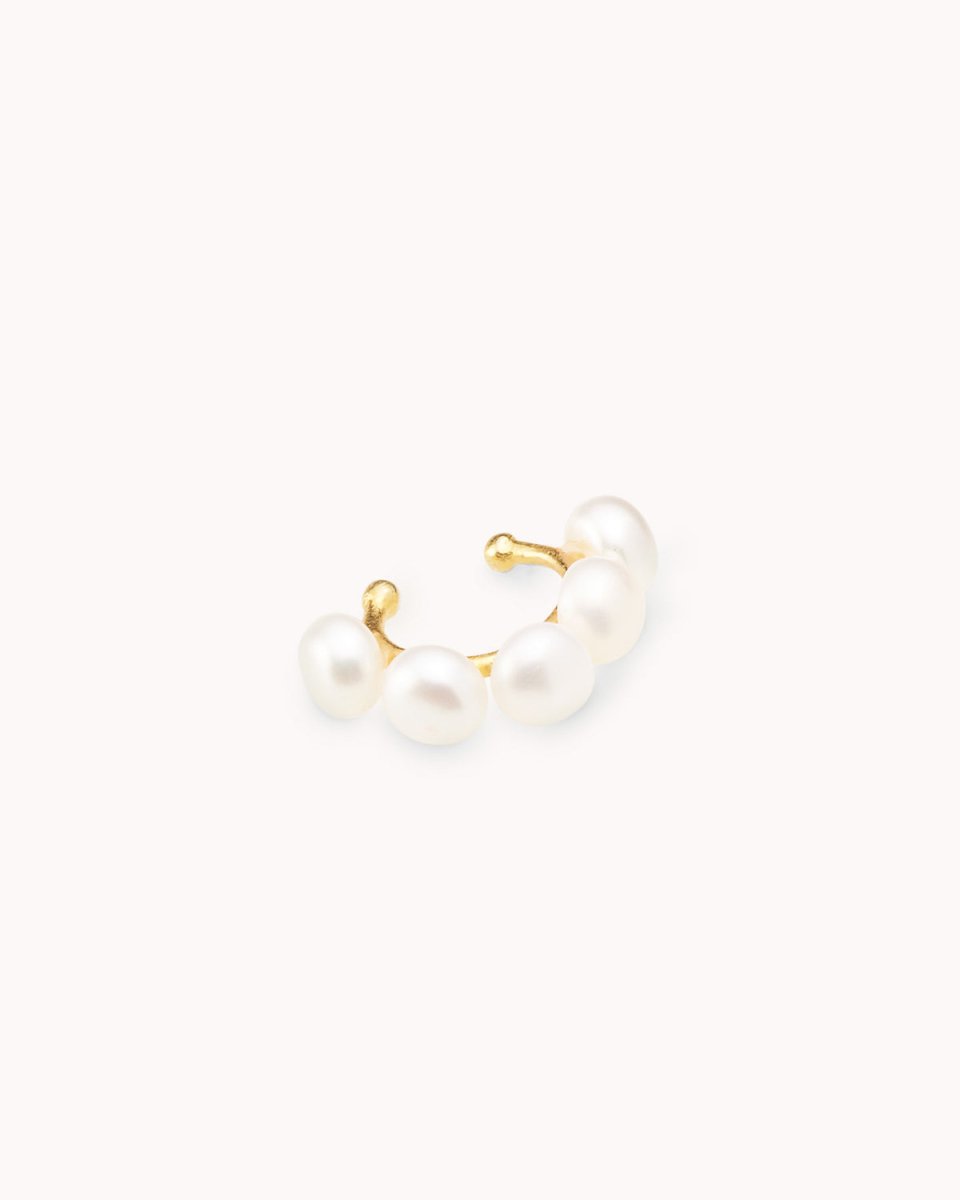 Ear Cuff de pérolas bold - Earcuff Our Sins