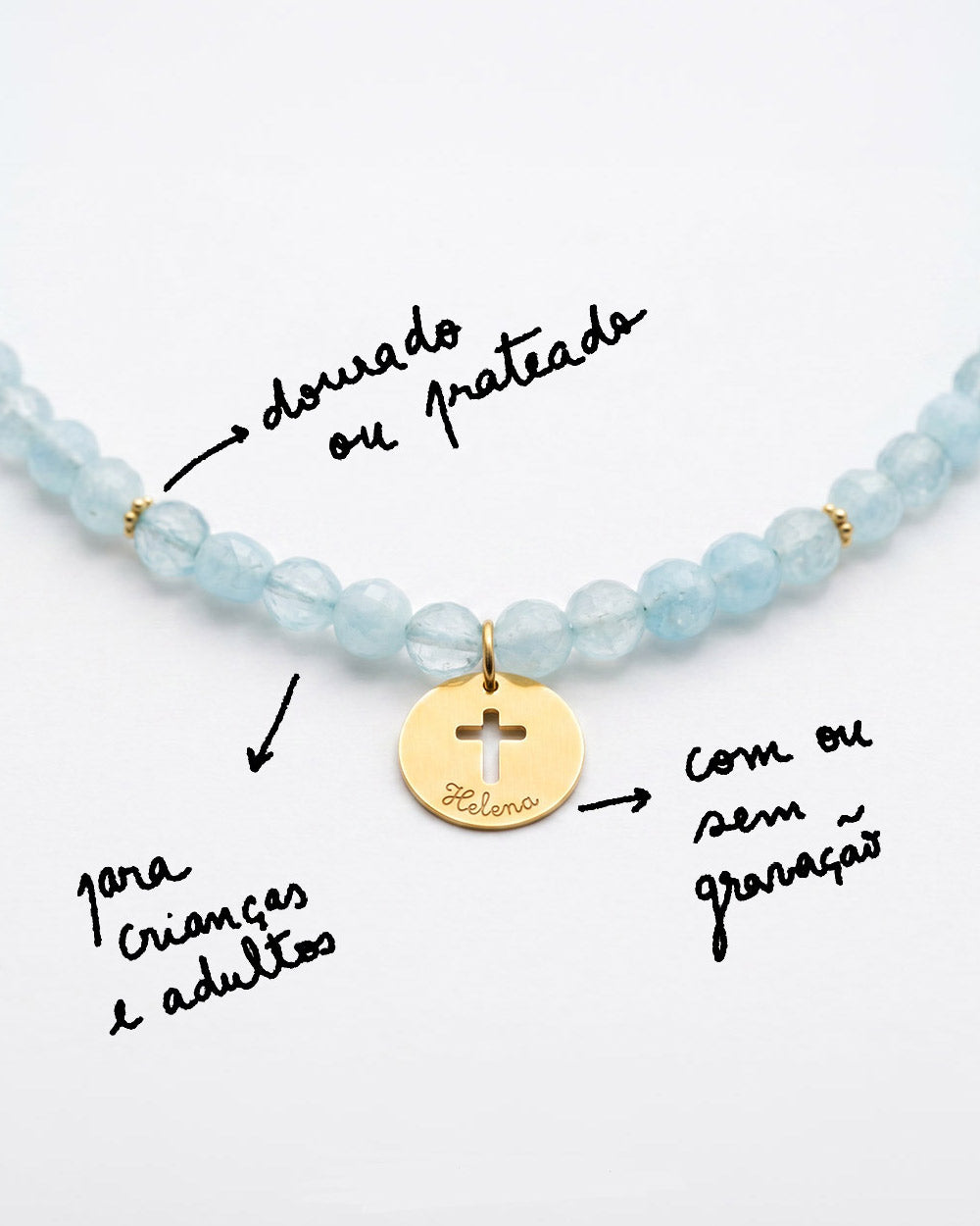 Colar 'Tão Leve Como o Céu'
