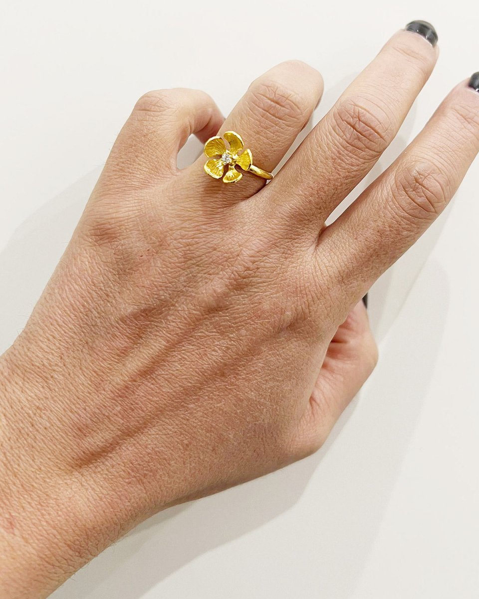 Anel Bloom Uma Flor - Anéis Our Sins