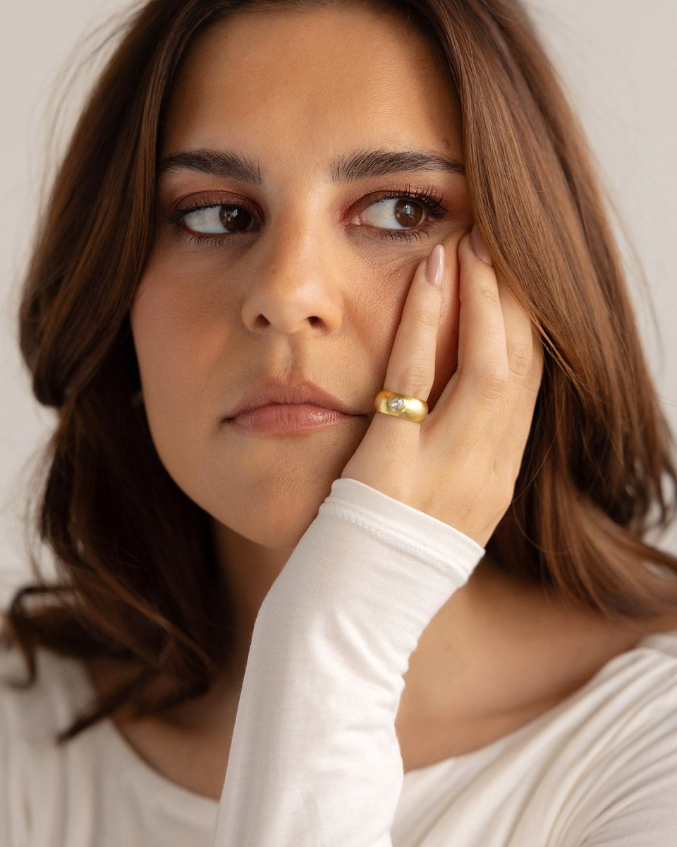 Anel Mindinho da Bica x Beatriz Bica - Anéis Our Sins