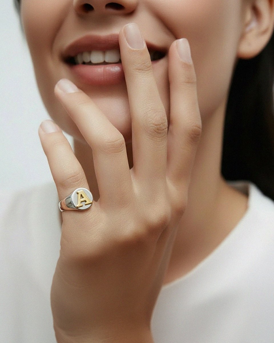 Anel Mindinho 'Uma letra que é casa' - Anéis Our Sins