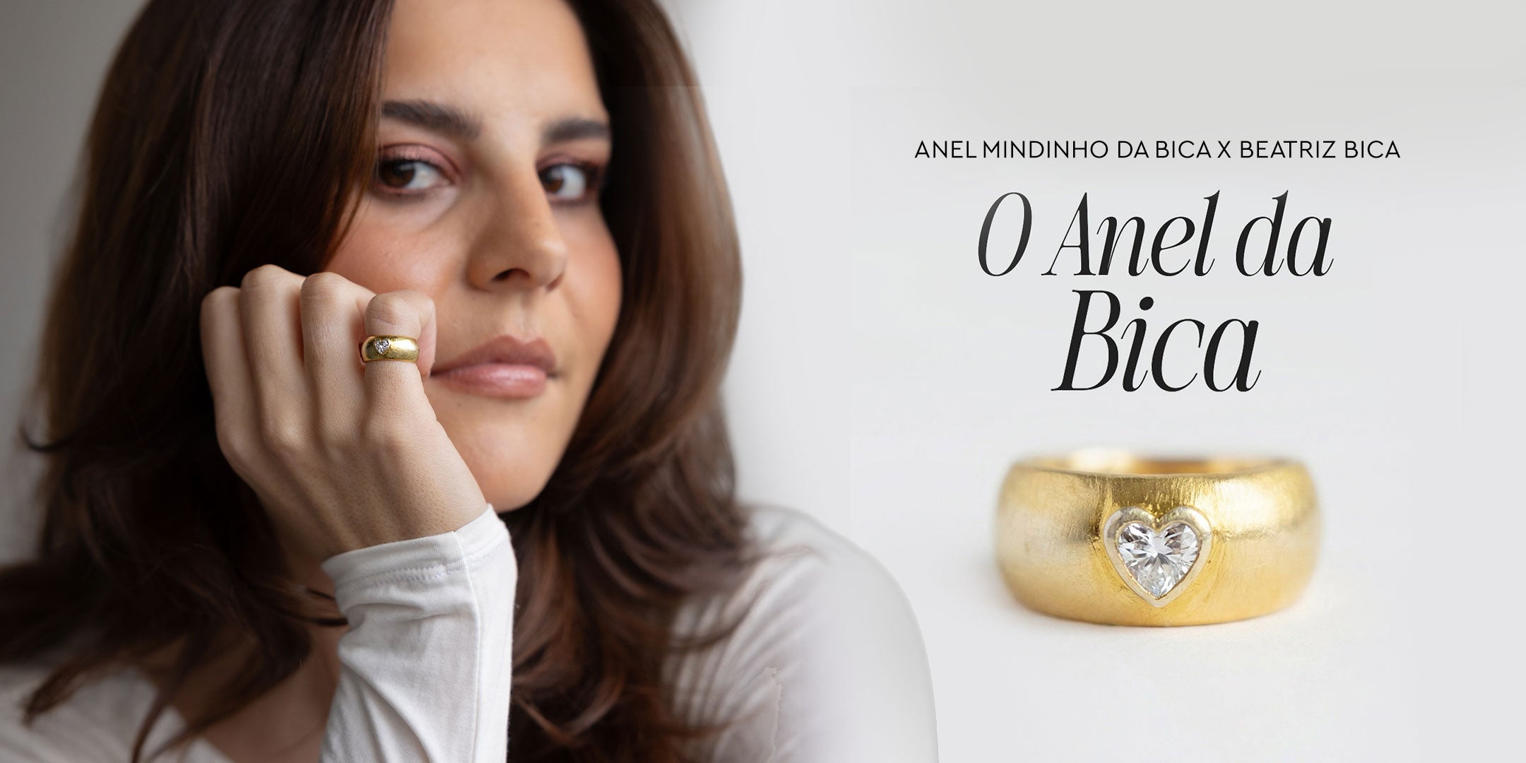 Anel Mindinho da Bica x Beatriz Bica