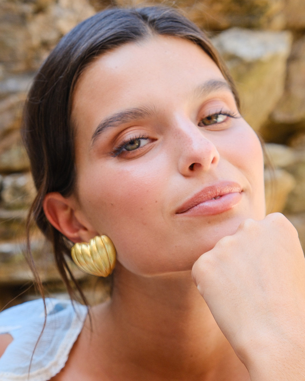 Brincos "Com o sol no coração"