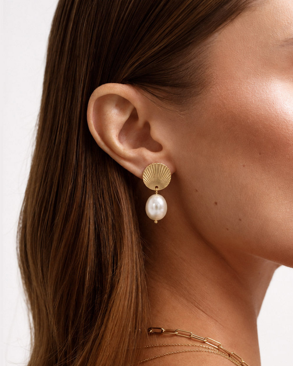 Pendientes Celeste