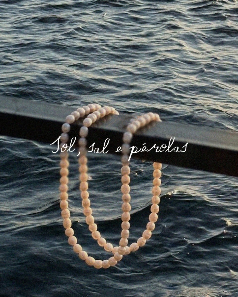 Colar Sol, Sal e Pérolas - Colares Our Sins