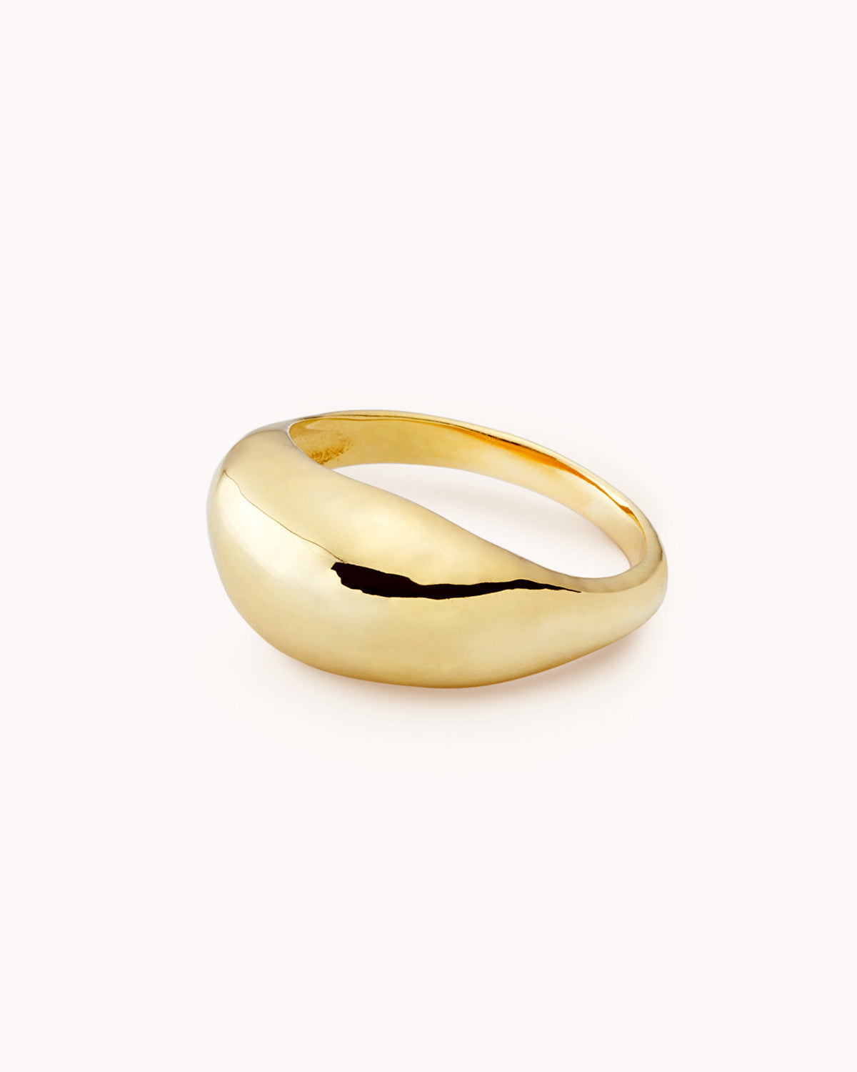 Anel irregular grosso dourado - Anéis - OUR SINS