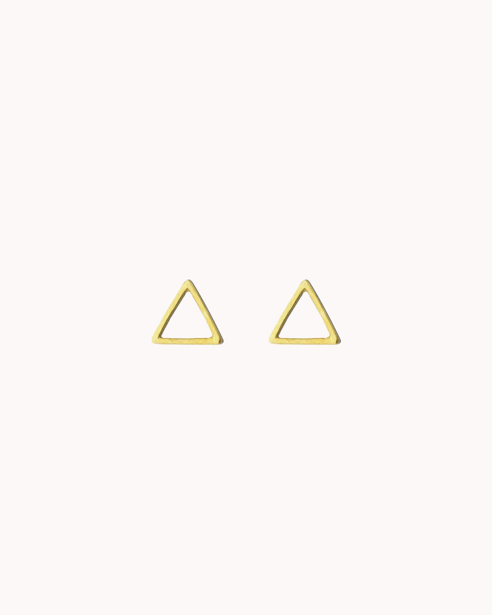 Brincos com contorno de triângulos - Brincos Our Sins